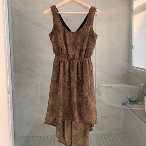 Classic print summer dress